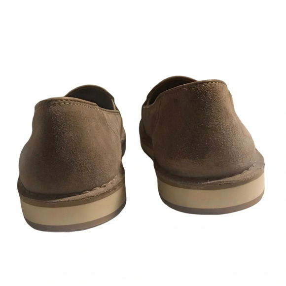 Zodiac Ellie Upper Leather Slip-On Taupgry Loafers Shoes - Picture 8 of 10